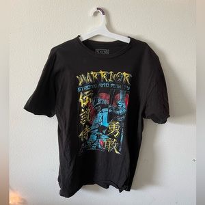 80s Aesthetic Samurai Japanese Graphic Tee